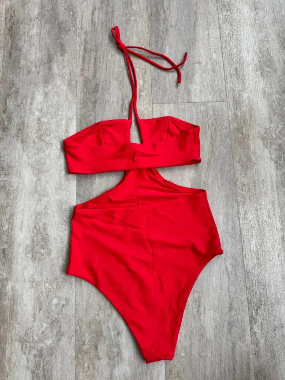 AERIE red one piece swim - Picture 2 of 4